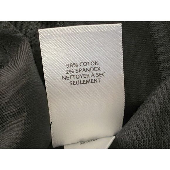 Halogen Black Velvet Wide Leg Trousers Pants Sz 22 Front & Back Pockets NEW - Picture 5 of 6